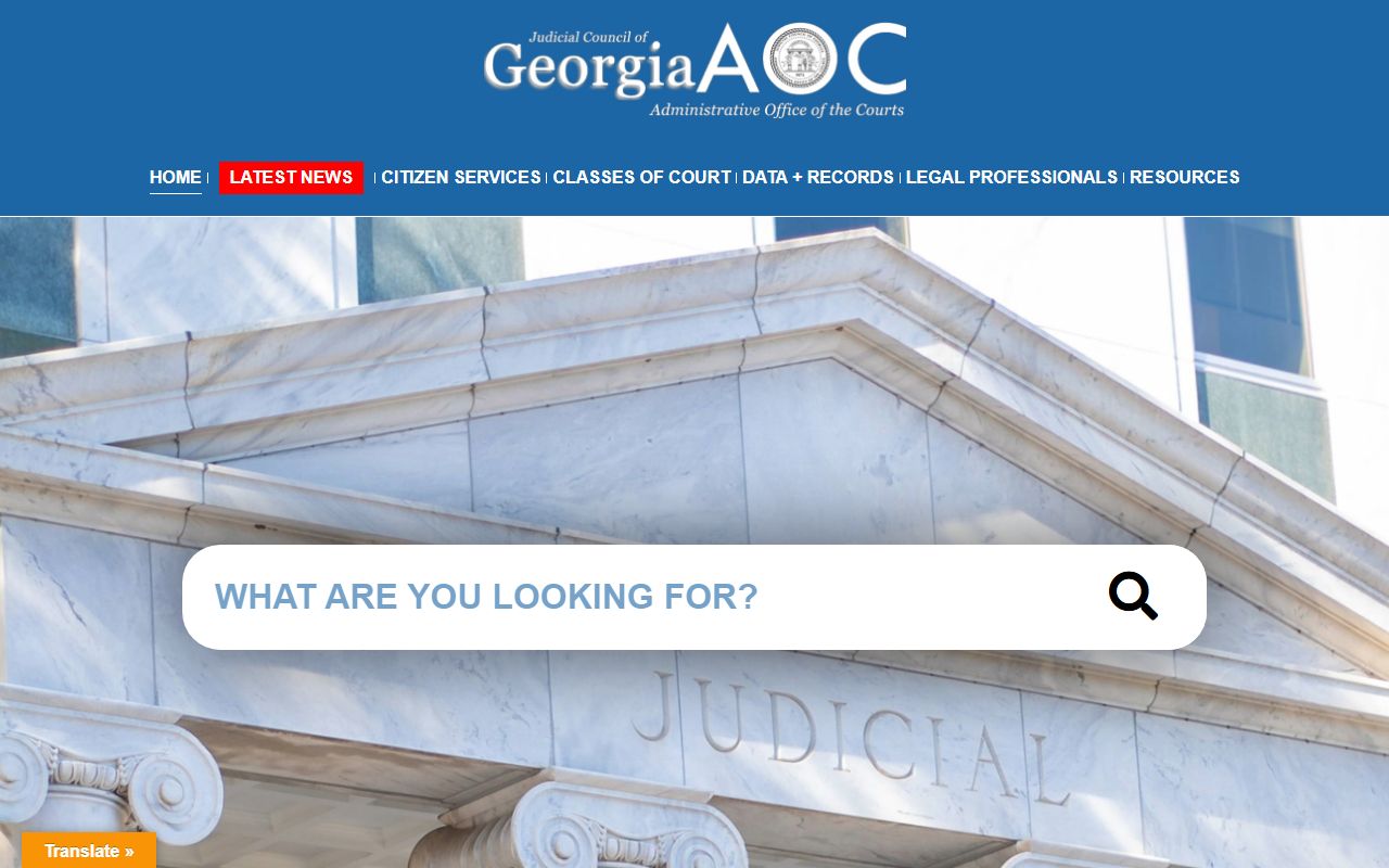Fulton County court records Georgia courts home page